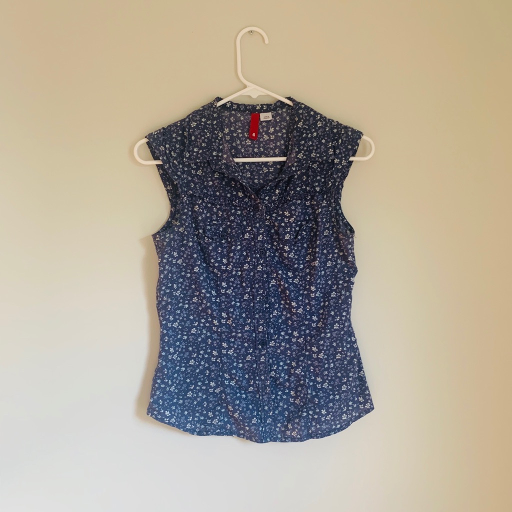 Pretty Button Down Blouse